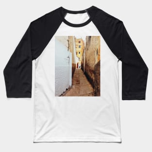 Alley in Residential Neighbourhood in Morocco Baseball T-Shirt